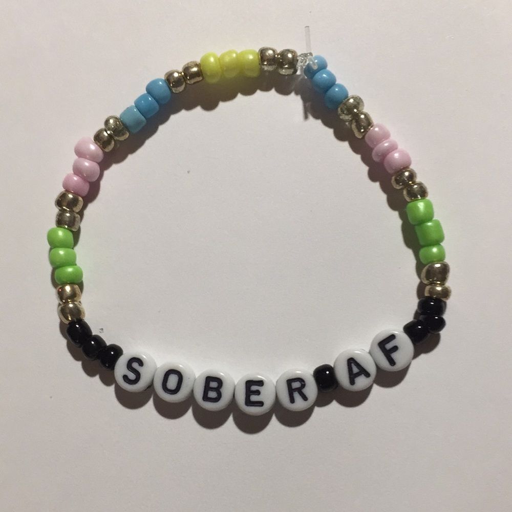 Sober AF Bracelet - Picture 3 of 3